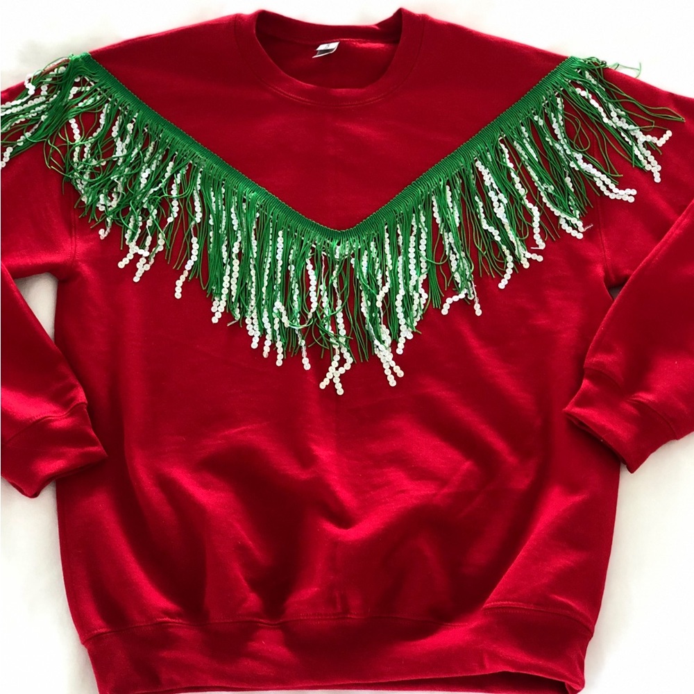 New Ugly Tacky Christmas Crewneck Sweater